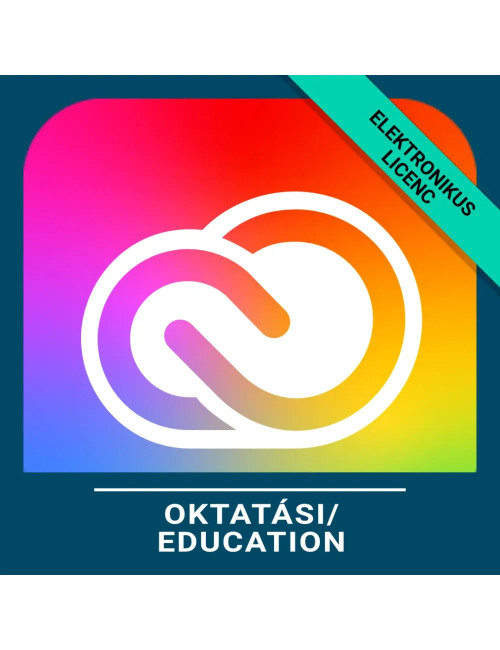 Creative Cloud for teams All Apps - Education, Multi European Languages, Subscription New, 12 Months