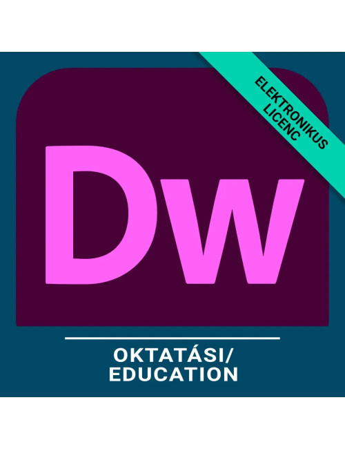 Dreamweaver for teams - Education, Multi European Languages, Subscription New, 12 Months