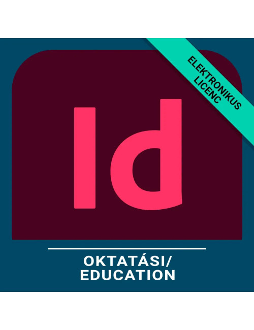 InDesign for teams - Education, Multi European Languages, Subscription New, 12 Months