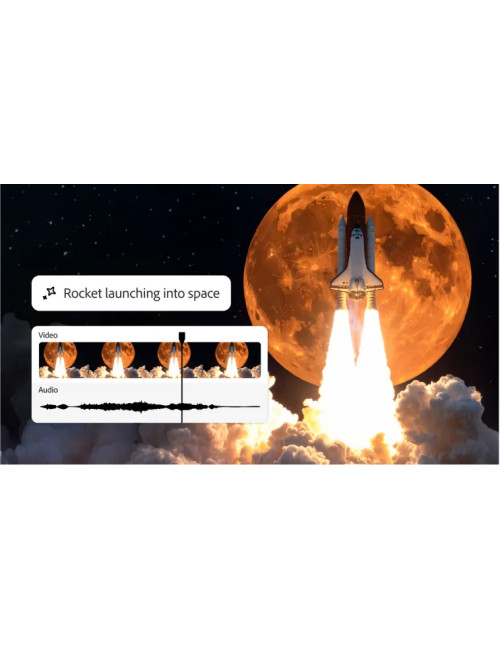 Adobe Firefly Premium for Teams - Commercial, EU English, Hosted Subscription, 12 Months