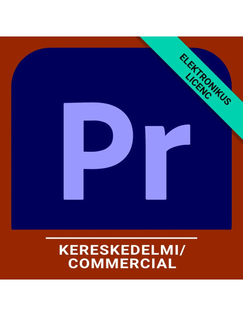 Premiere Pro - Pro for teams - Kereskedelmi, Többnyelvű, Új előfizetés, 12 hónap